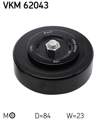 Tendicinghia, Cinghia Poly-V - VKM 62043 SKF